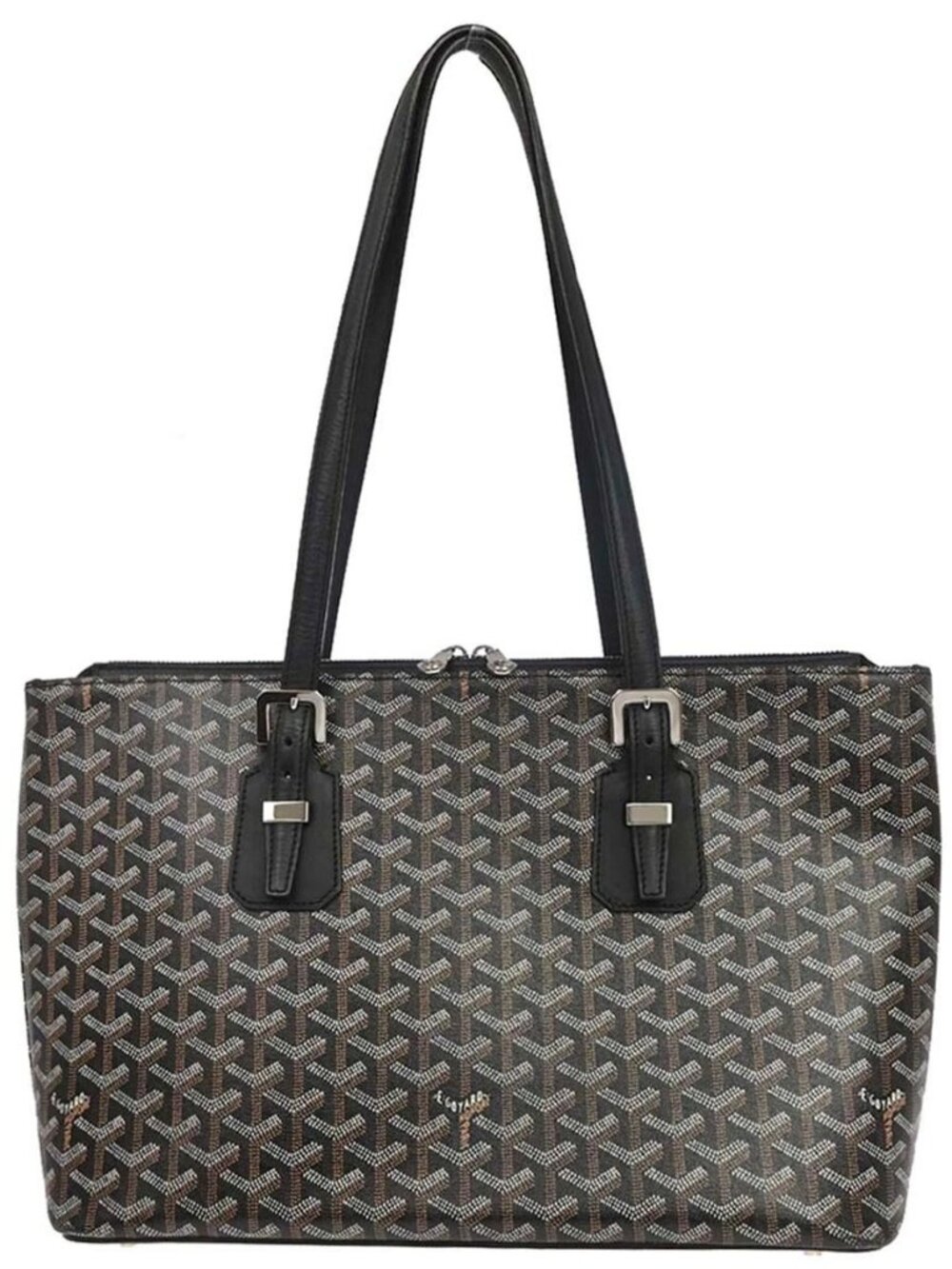 Goyard Black Okinawa PM Tote Bag DEN020064 168173